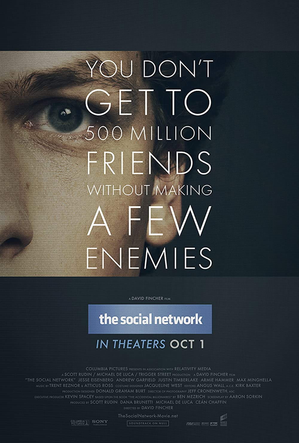 Best Movies On Starz: The Social Network