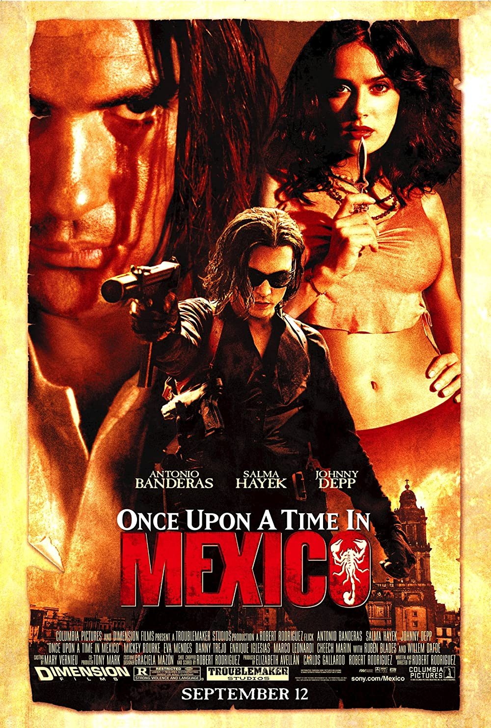 Best Movies Filmed In Mexico: Once Upon A Time In Mexico