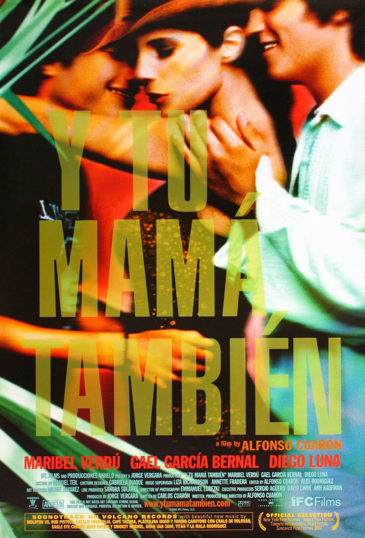 Best Movies Filmed In Mexico: Y Tu Mamá También