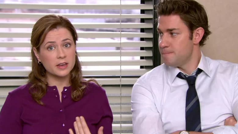 fell in love with jim halpert and pam beesly
