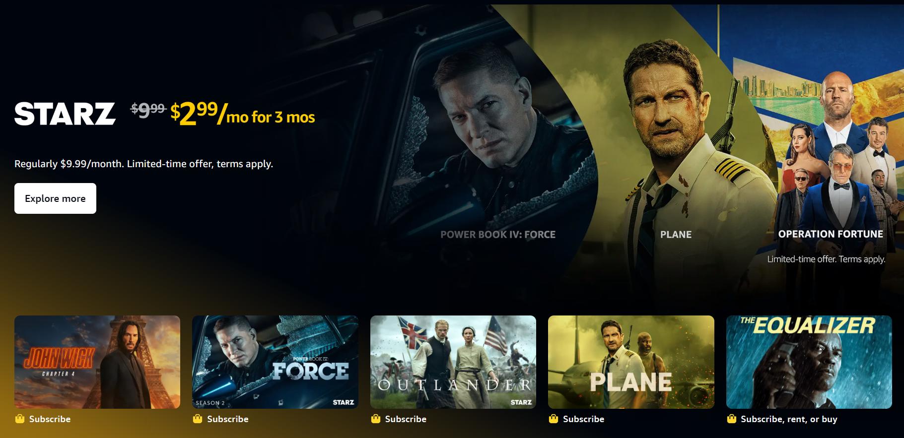 Best Streaming Deals for Prime Day Fall 2023 6 best streaming deals for prime video fall 2023 amazon prime video