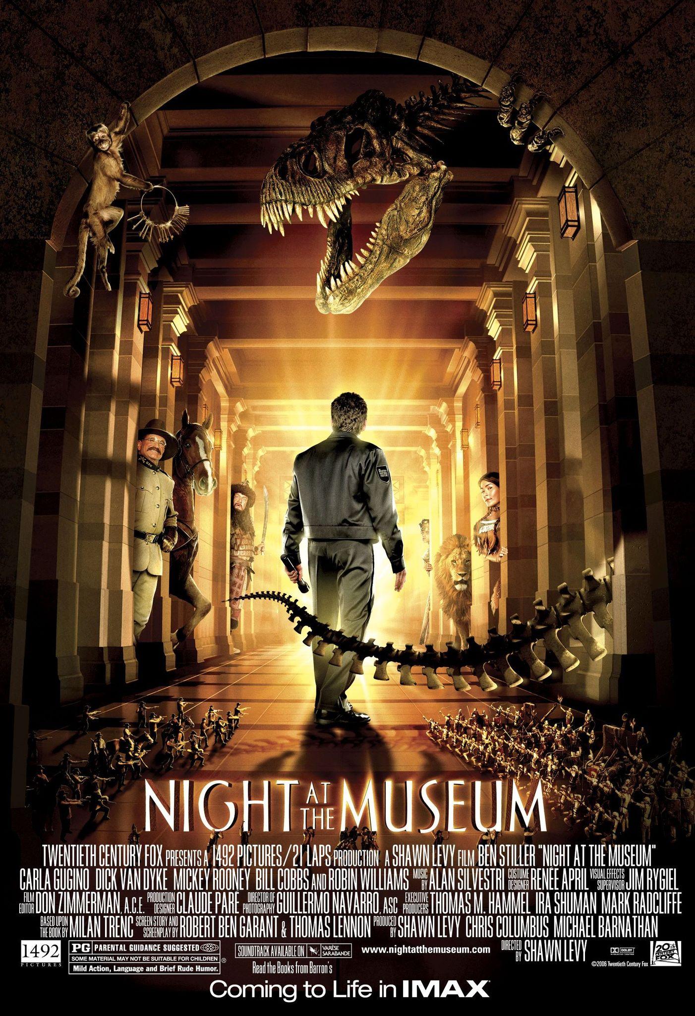 night at the museum movies