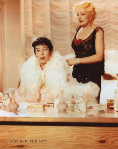 Iconic Old Movies: Auntie Mame - Publicity Still Of Rosalind Russell &Amp; Coral Browne