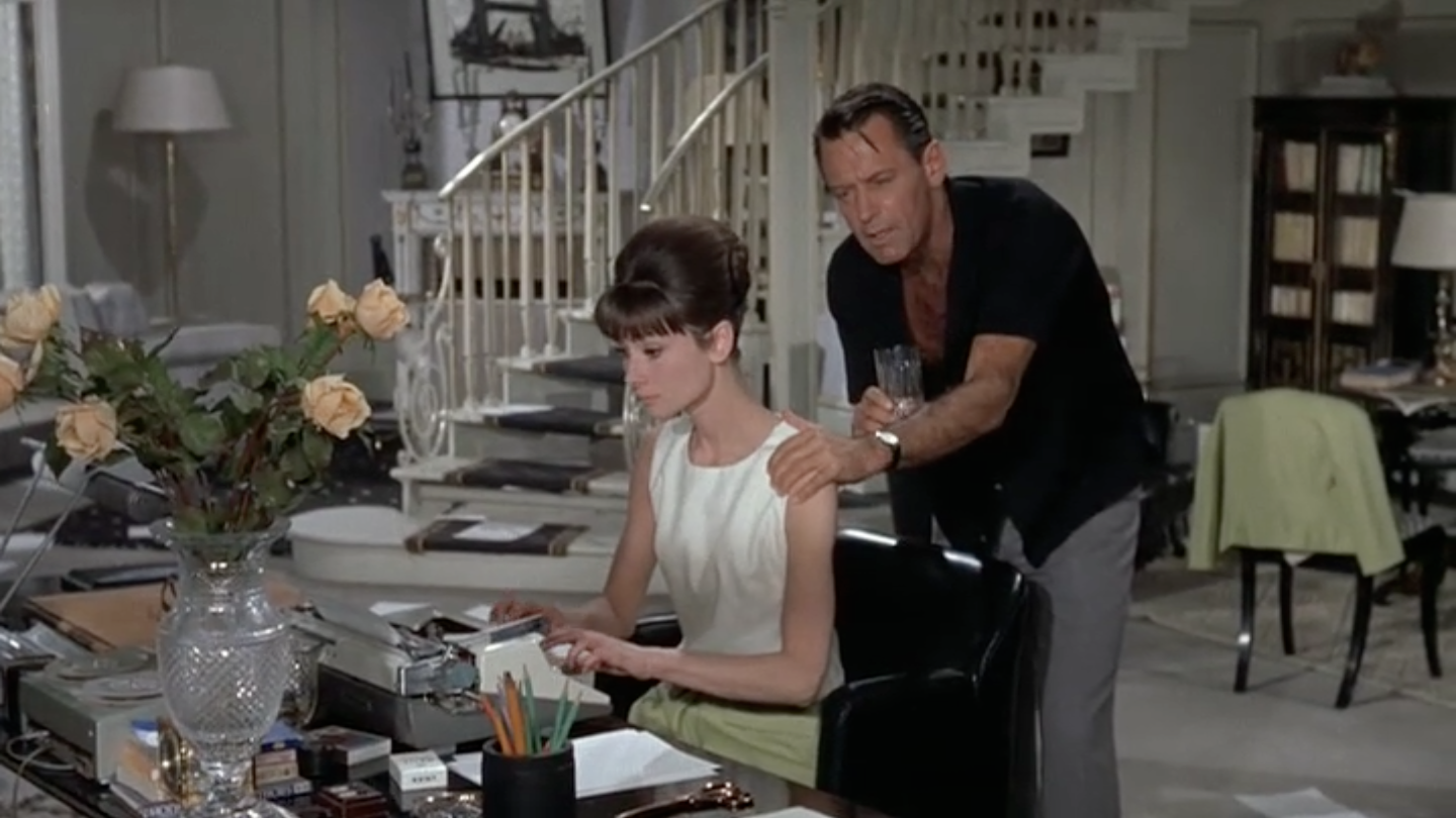 Paris When It Sizzles (1964) | The Blonde At The Film