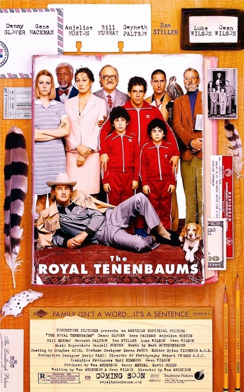8 Movies Like The Big Lebowski And Where To Stream Them 7 The Royal Tenenbaums Movie Poster