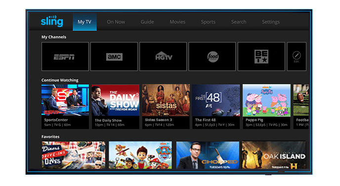 Access Tnt With Sling Tv