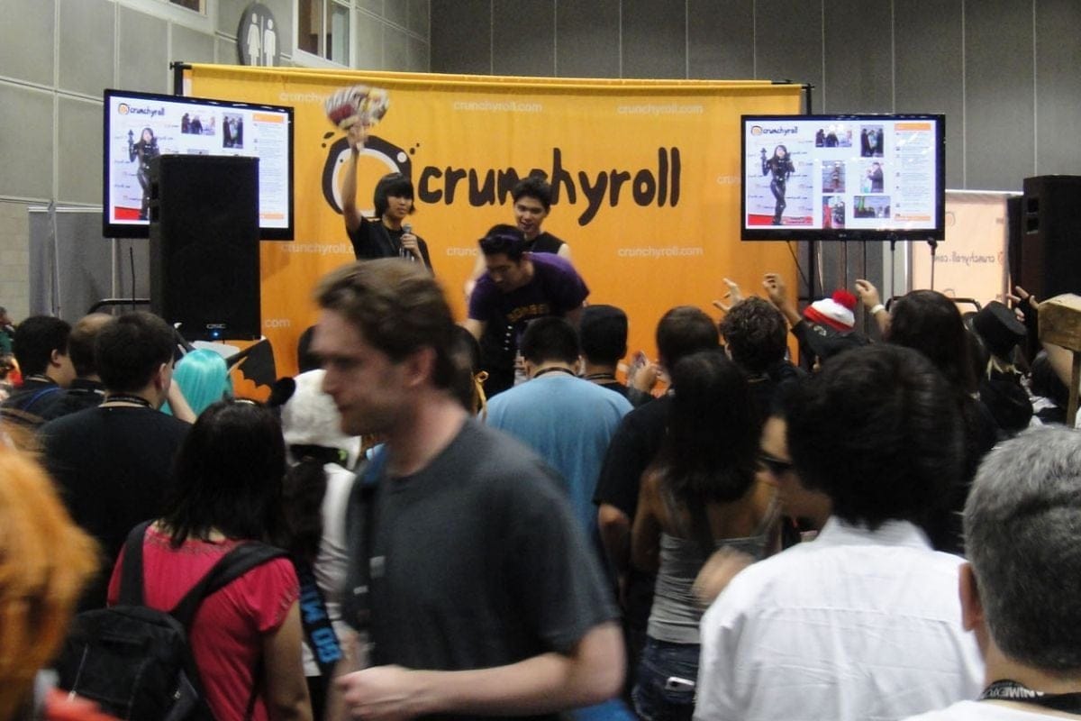 Anime Expo 2011 - Crunchyroll booth.