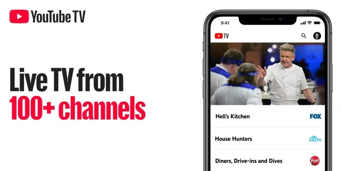 youtube tv banner