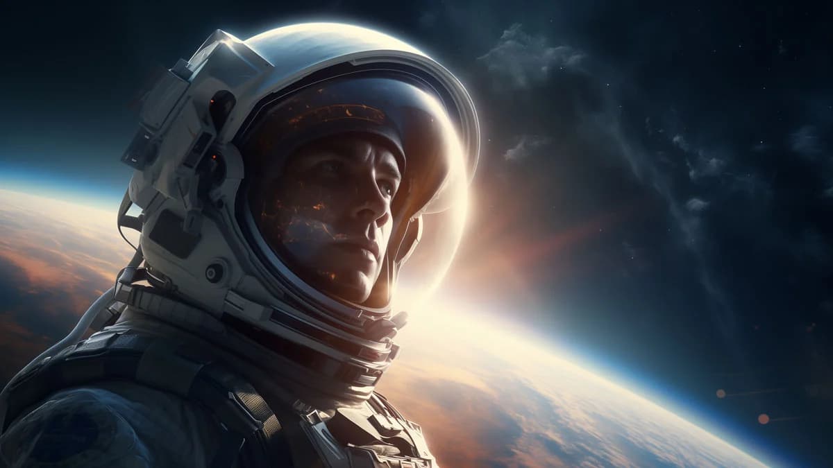 Astronaut In Space