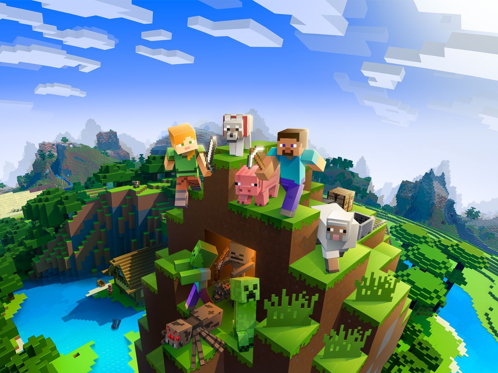 Netflix Minecraft Series, Credit Minecraft.net