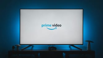 Prime Video Logo On Tv Screen
