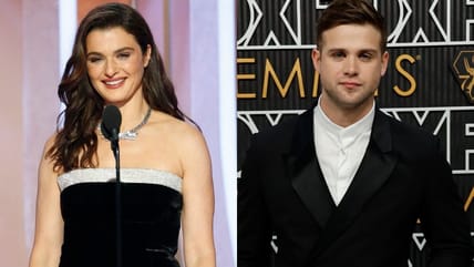 Left: Jan 5, 2020; Beverly Hills, Ca, Usa; Rachel Weisz During The 77Th Annual Golden Globe Awards At The Beverly Hilton Hotel. / Right: Jan 15, 2024; Los Angeles, Ca, Usa; Leo Woodall At The 75Th Emmy Awards At The Peacock Theater In Los Angeles On Monday, Jan. 15, 2024. / Vladimir