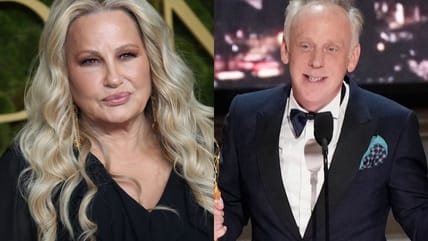 Left: Jan 5, 2025; Beverly Hills, Ca, Usa; Jennifer Coolidge At The 82Nd Annual Golden Globe Awards At The Beverly Hilton Hotel In Beverly Hills, California On Sunday, Jan. 5, 2025. / Right: Sep 12, 2022; Los Angeles, Ca, Usa; Mike White Accepts The Award For Outstanding Writing For A Limited Or Anthology Series Or Movie For His Work On The Hbo Limited Series White Lotus During The 74Th Emmy Awards At The Microsoft Theater In Los Angeles On Sept. 12, 2022..