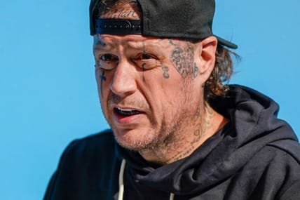 Jelly Roll Signs Autographs For Fans Efore The Game Against The Seattle Seahawks At Nissan Stadium In Nashville, Tenn., Sunday, Nov. 23, 2025.