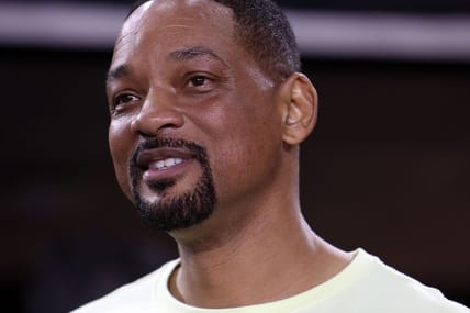 Feb 21, 2024; Fort Lauderdale, Florida, Usa; American Actor And Singer, Will Smith Before The Game Between The Inter Miami And Real Salt Lake At Chase Stadium.