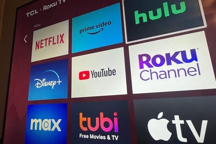 Multiple Streaming Services Appear On A Roku Tv. / Howdy