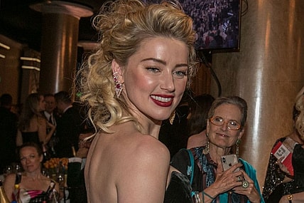 Jan 6, 2019; Beverly Hills, Ca, Usa; Amber Heard Arrives During The 76Th Golden Globe Awards In The International Ballroom At The Beverly Hilton.