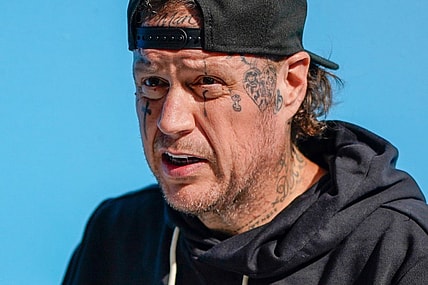 Jelly Roll Signs Autographs For Fans Efore The Game Against The Seattle Seahawks At Nissan Stadium In Nashville, Tenn., Sunday, Nov. 23, 2025.