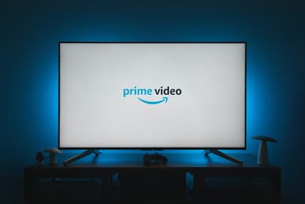 Prime Video Logo On Tv Screen