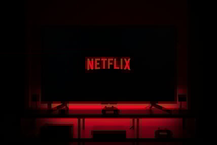 Netflix'S Late-August Line-Up Features Old Favorites And Exciting Originals 1 Netflix Screen With Red Backlight
