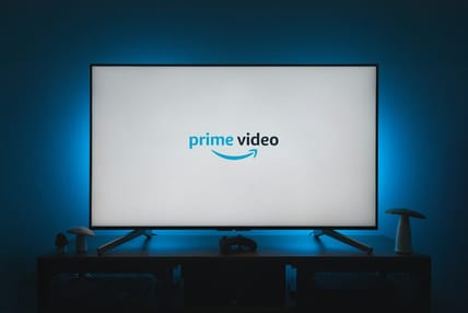 Prime Video Logo On Tv Screen