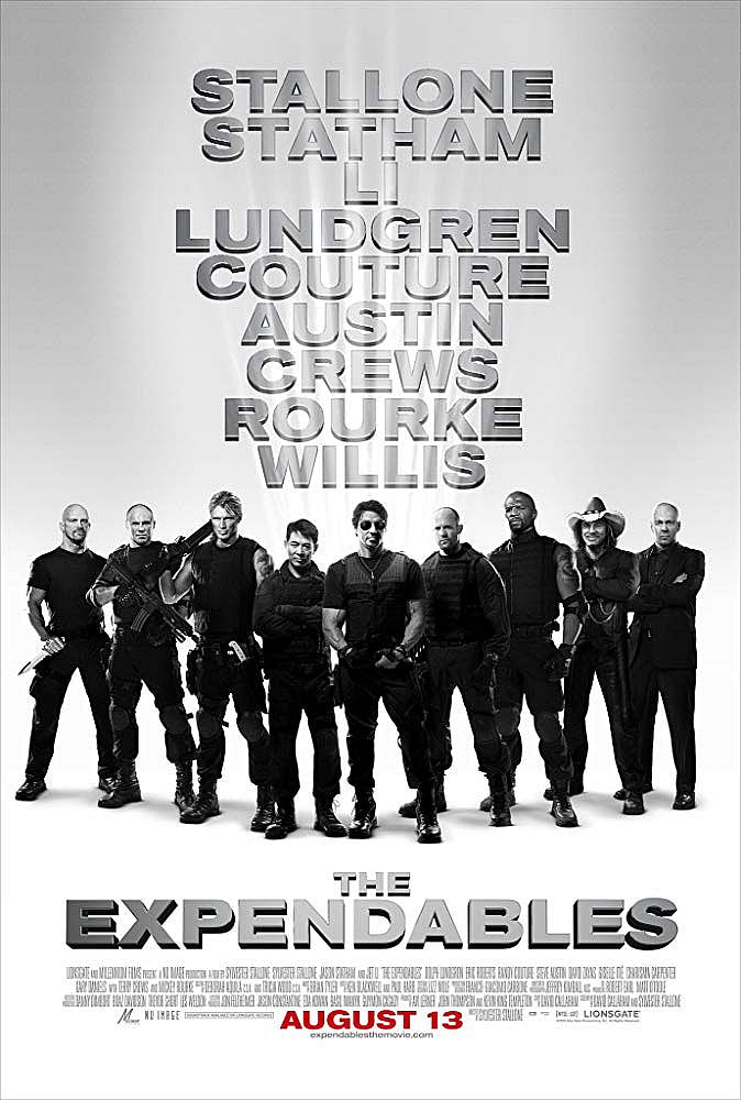 Ranking The Movies Nbc Peacock Needs From Lionsgate 3 The Expendables Lionsgate Nbc Peacock