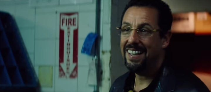 Ranking The Top 7 Adam Sandler Movies 7 Uncut Gems, A24