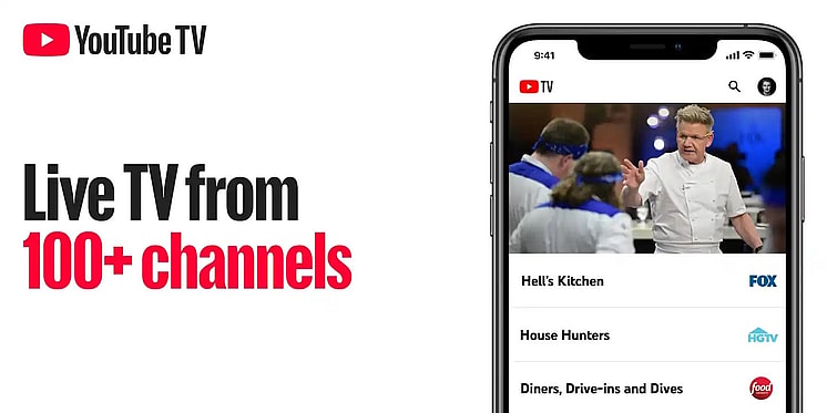 Youtube Tv Banner