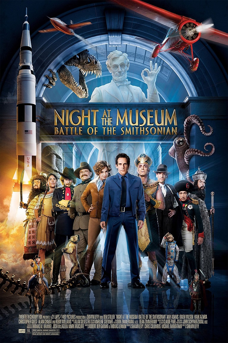 Night At The Museum Battle Of The Smithsonian; Night At The Museum Movies