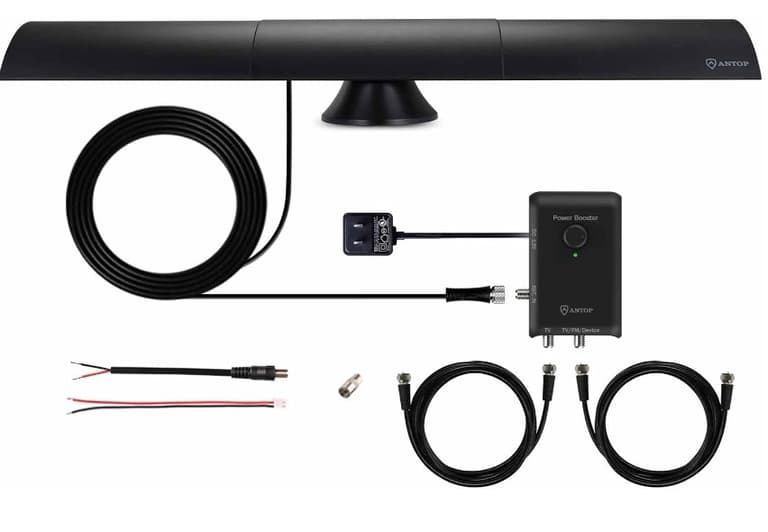 13 Best Attic Antennas For Cable-Free Tv 5 Antop At-500Sbs Smart Bar, Amazon