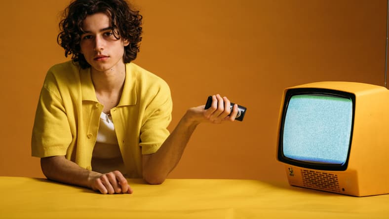 Nonchalant Tv Remote Use