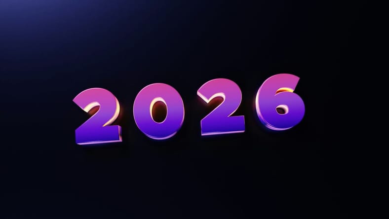2026 In Purple Letters / Spring 2026 Tv Calendar