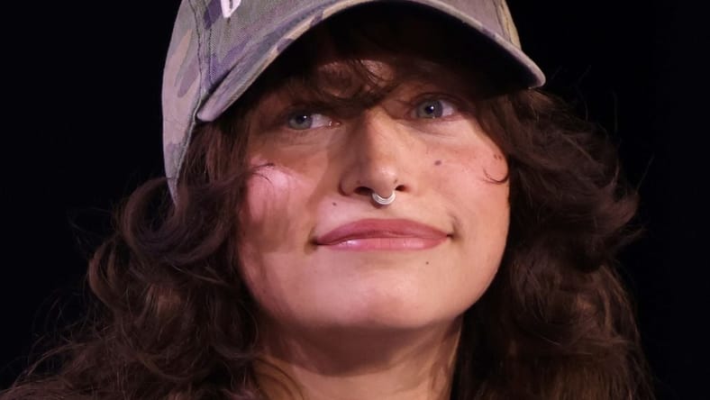 Odessa A'Zion Speaking At An Event In Anaheim, California.