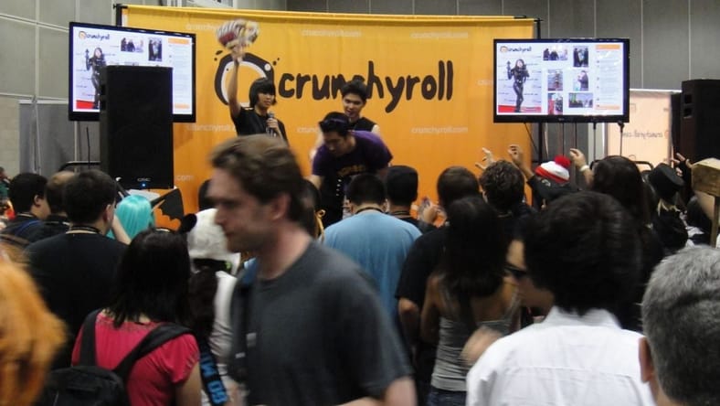 Anime Expo 2011 - Crunchyroll Booth.