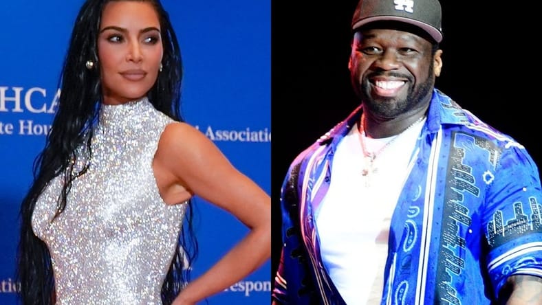 Left: Apr 30, 2022; Washington, Dc, Usa; Kim Kardashian Poses On The Red Carpet As Pete Davidson Looks On From The Wings As They Arrive At The White House Correspondents Association Annual Dinner At The Washington Hilton. / Right: Curtis '50 Cent' Jackson During The Humor &Amp; Harmony Weekend: Big Bowl Comedy Show Presented By 50 Cent At The Shreveport Municipal Auditorium Thursday Evening, August 8, 2024. / The Fifth Wheel
