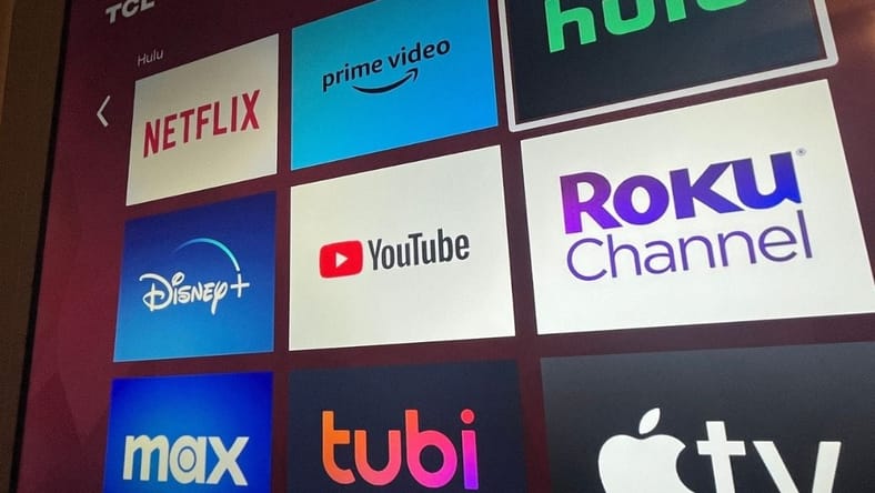 Multiple Streaming Services Appear On A Roku Tv. / Howdy