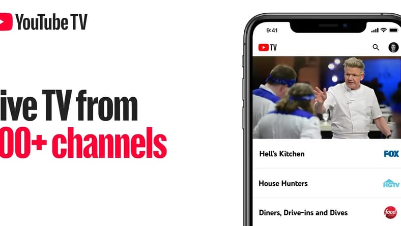 Youtube Tv Banner