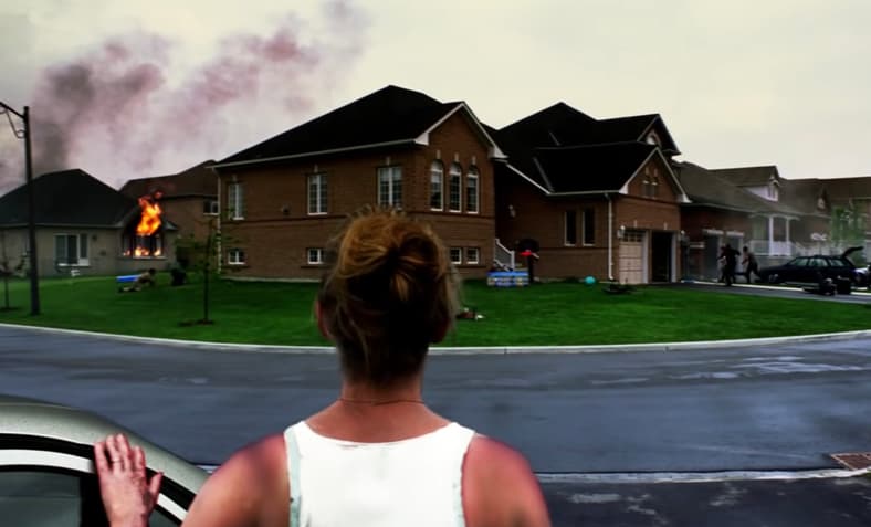 Zack Snyder'S Dawn Of The Dead Remake Arrives On Netflix In 2026 3 Dawn Of The Dead House On Fire