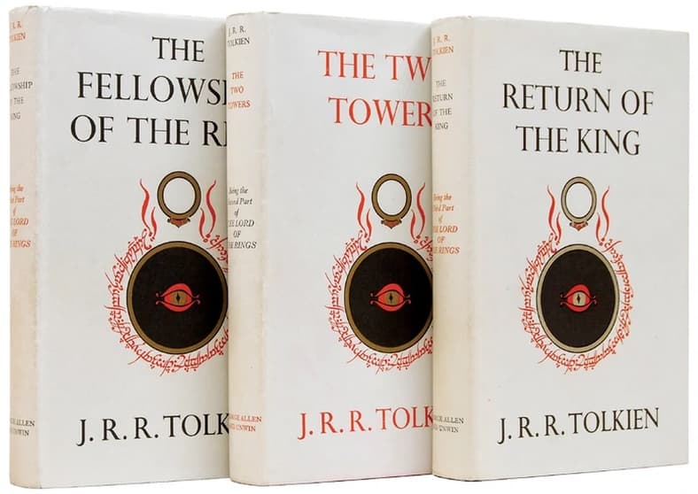 Tolkien Lord Of The Rings Books