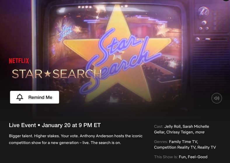 Jelly Roll Lands Netflix Gig Judging Live Star Search Revival 4 Star Search Netflix