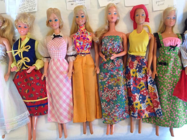 Margot Robbie Clears Up Long-Standing Internet Rumors About Birthplace 4 Barbie Dolls Lined Up