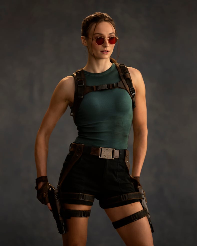 Sophie Turner As Lara Croft