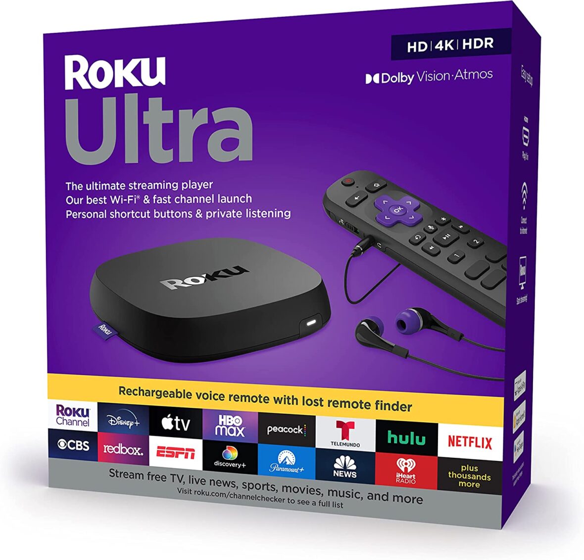 difference in roku devices: Roku Ultra