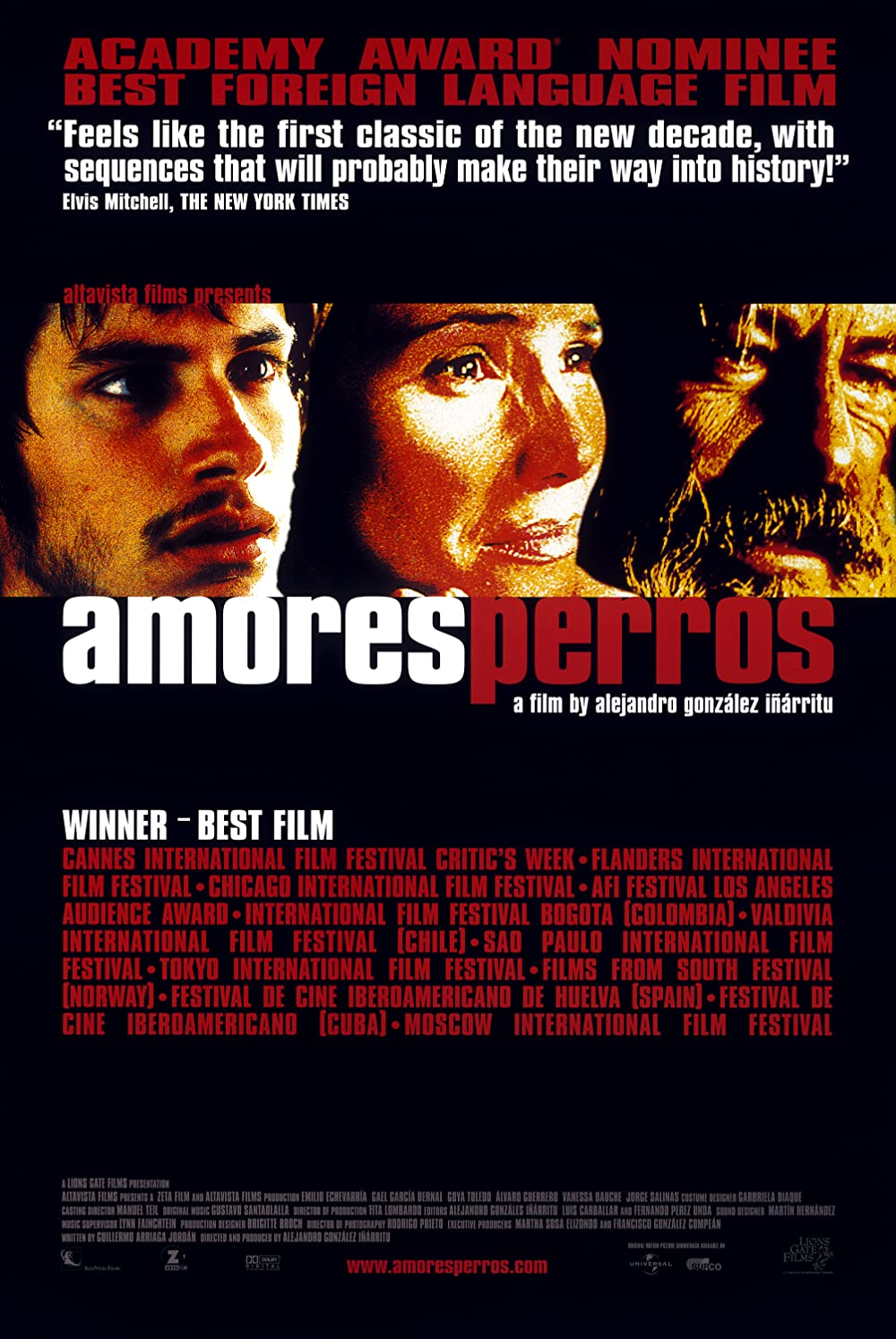 Best Movies Filmed In Mexico: Amores Perros