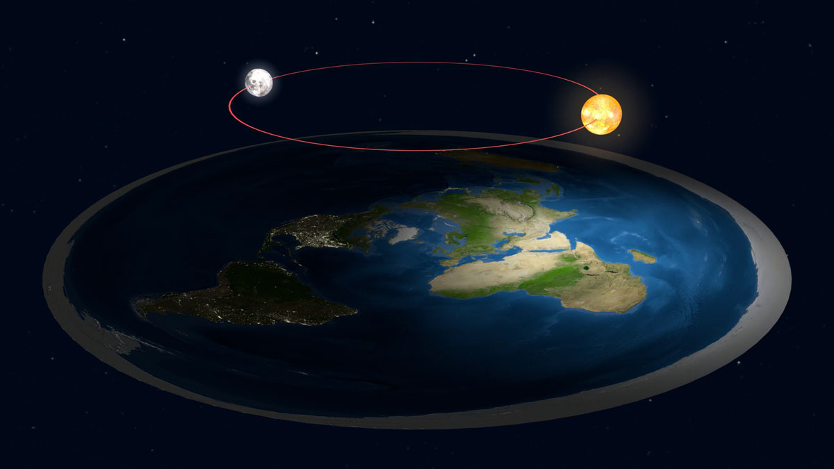 Flat Earth Image