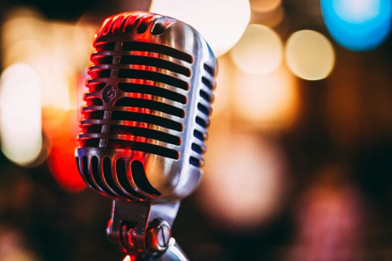 Old Time Microphone