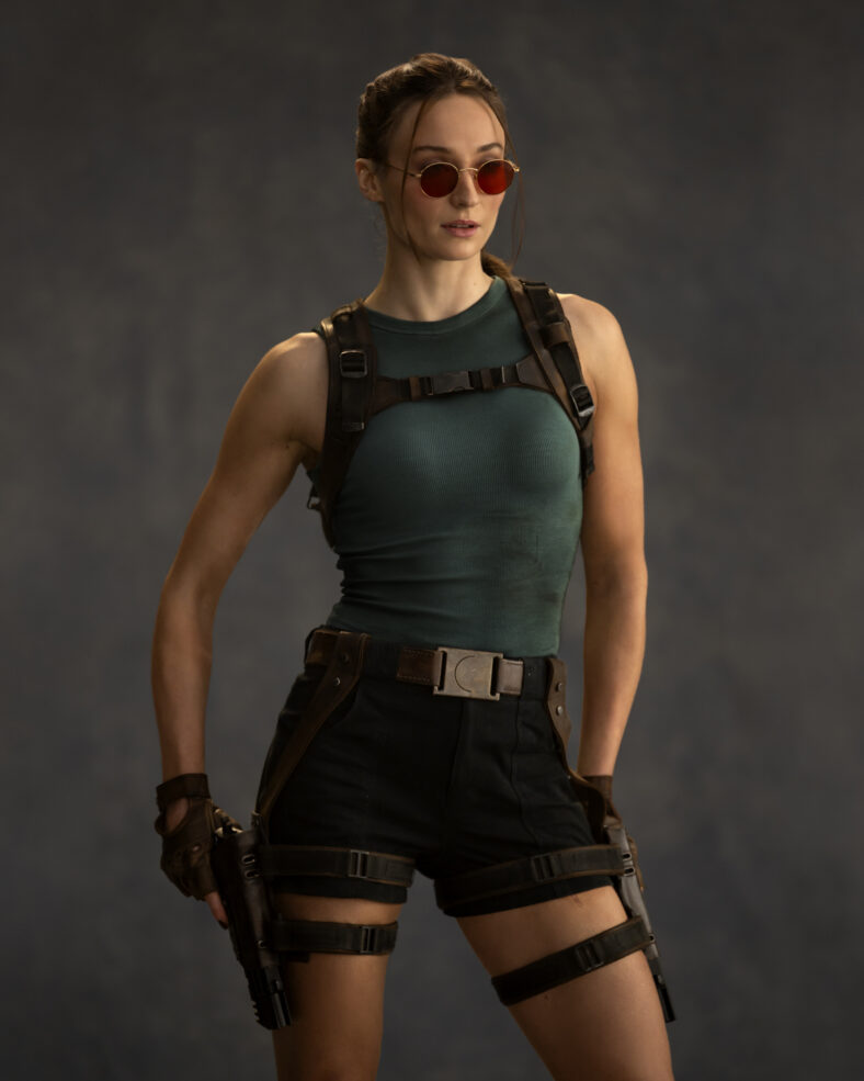 Sophie Turner As Lara Croft
