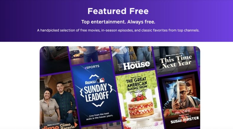 Roku Featured Free